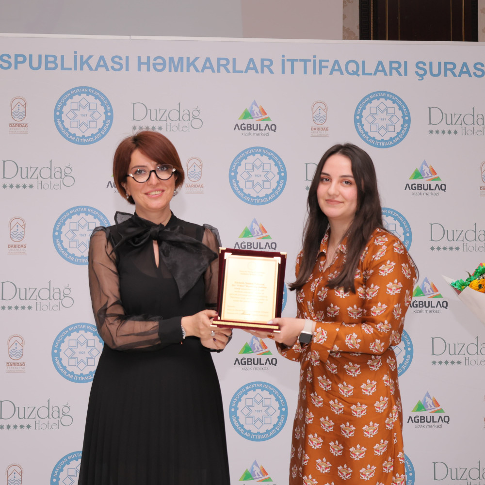 Naxçıvan Muxtar Respublikası Həmkarlar İttifaqları Şurasının təşkilatçılığı ilə 8 Mart - Beynəlxalq Qadınlar Gününə həsr olunan tədbir keçirilib<font color=red> - FOTOLAR</font>