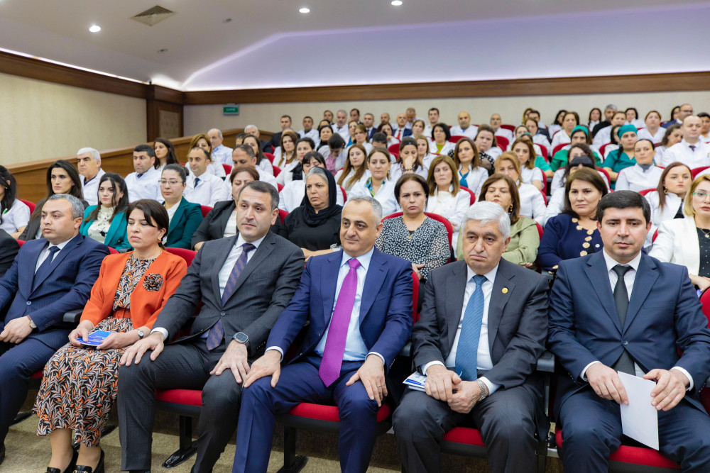 Naxçıvan Muxtar Respublikasının və Naxçıvan Muxtar Respublikası Səhiyyə Nazirliyinin yaranmasının 100 illiyi qeyd edilib<font color=red> - FOTOLAR</font>