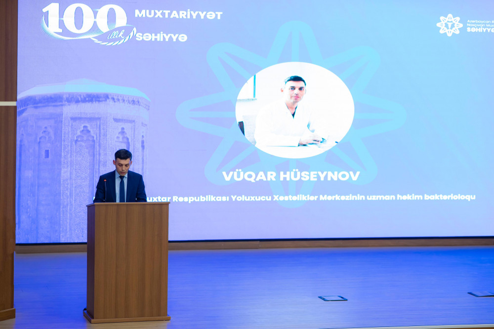 Naxçıvan Muxtar Respublikasının və Naxçıvan Muxtar Respublikası Səhiyyə Nazirliyinin yaranmasının 100 illiyi qeyd edilib<font color=red> - FOTOLAR</font>