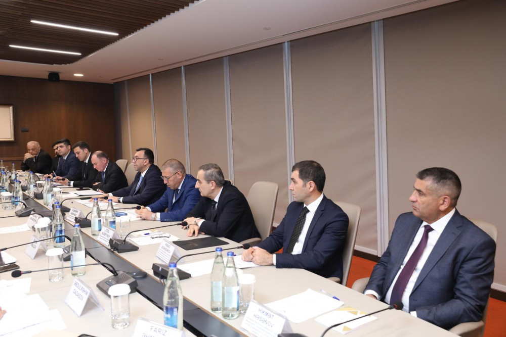 Naxçıvanın sosial-iqtisadi inkişafına dair Dövlət Proqramının icrası müzakirə olunub<font color=red> - FOTOLAR</font>