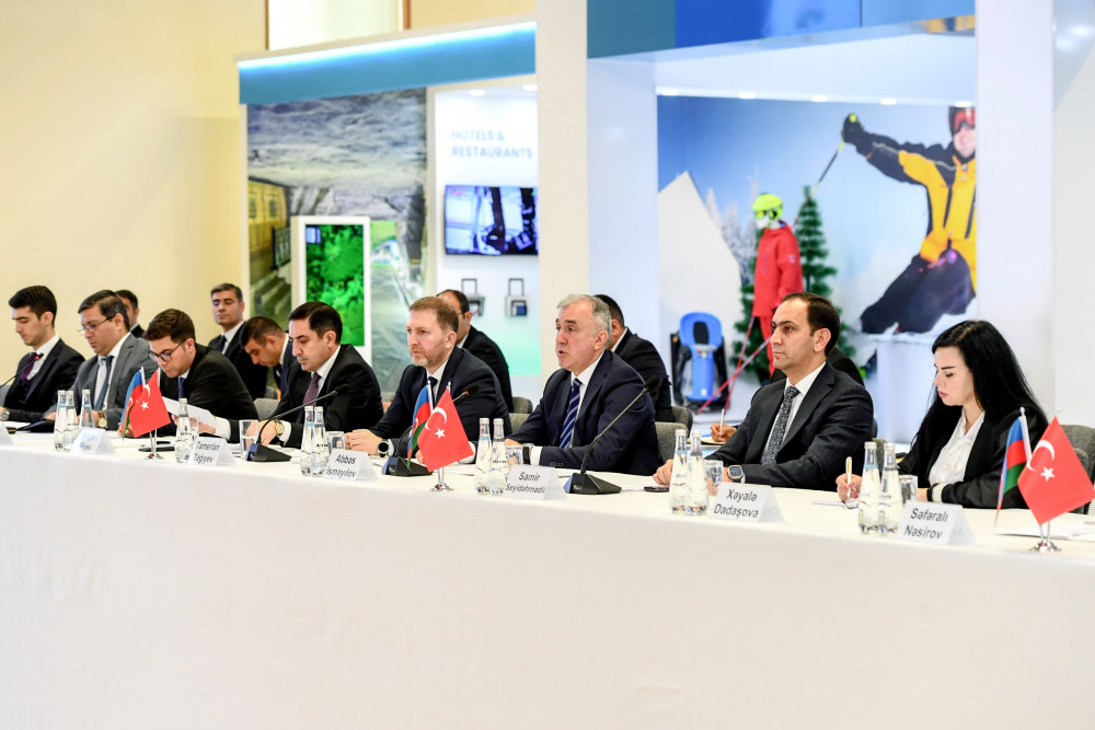 Türkiyə Respublikasının Ticarət Nazirliyi və Şərqi Anadolu İxracatçılar Birliyinin nümayəndə heyəti Naxçıvana səfər edib<font color=red> - FOTOLAR</font>