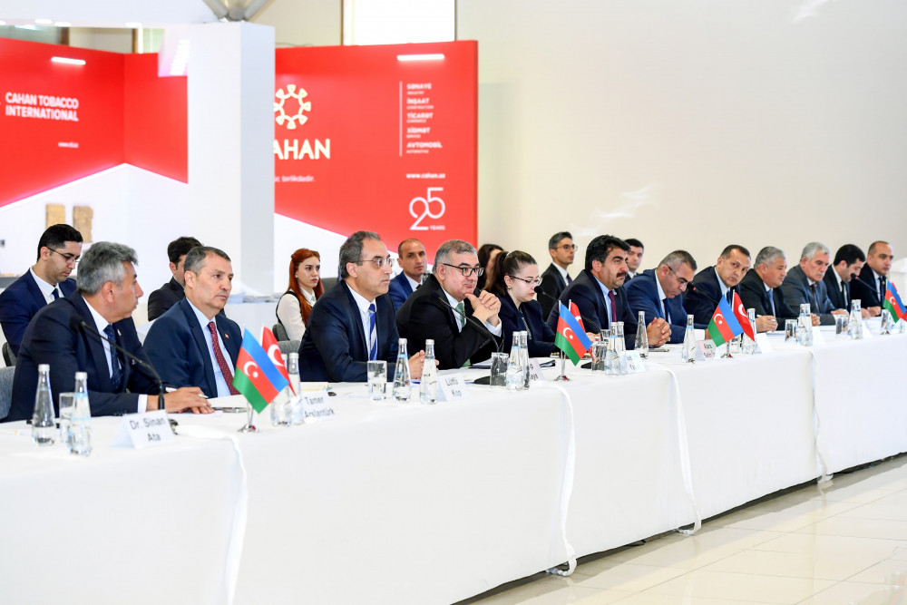 Türkiyə Respublikasının Ticarət Nazirliyi və Şərqi Anadolu İxracatçılar Birliyinin nümayəndə heyəti Naxçıvana səfər edib<font color=red> - FOTOLAR</font>