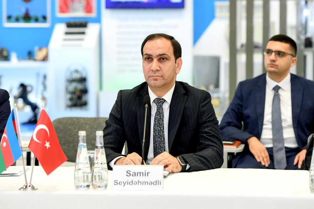 Türkiyə Respublikasının Ticarət Nazirliyi və Şərqi Anadolu İxracatçılar Birliyinin nümayəndə heyəti Naxçıvana səfər edib<font color=red> - FOTOLAR</font>