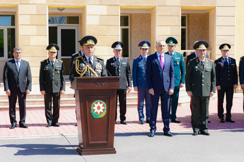 Heydər Əliyev adına Hərbi Lisey kursantlarının buraxılış mərasimi keçirilib<font color=red> - FOTOLAR</font>