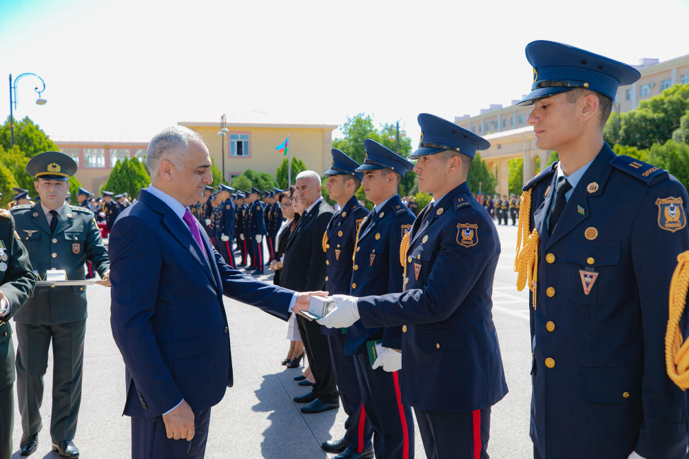 Heydər Əliyev adına Hərbi Lisey kursantlarının buraxılış mərasimi keçirilib<font color=red> - FOTOLAR</font>