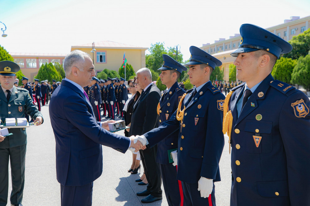 Heydər Əliyev adına Hərbi Lisey kursantlarının buraxılış mərasimi keçirilib<font color=red> - FOTOLAR</font>