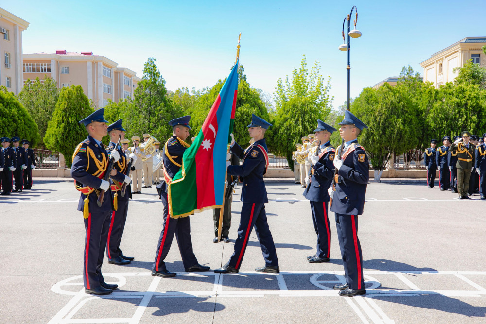 Heydər Əliyev adına Hərbi Lisey kursantlarının buraxılış mərasimi keçirilib<font color=red> - FOTOLAR</font>
