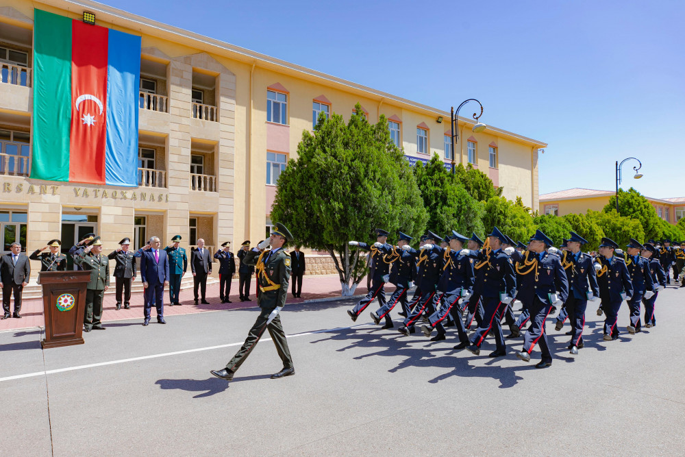 Heydər Əliyev adına Hərbi Lisey kursantlarının buraxılış mərasimi keçirilib<font color=red> - FOTOLAR</font>