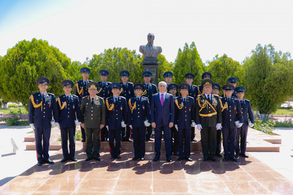 Heydər Əliyev adına Hərbi Lisey kursantlarının buraxılış mərasimi keçirilib<font color=red> - FOTOLAR</font>