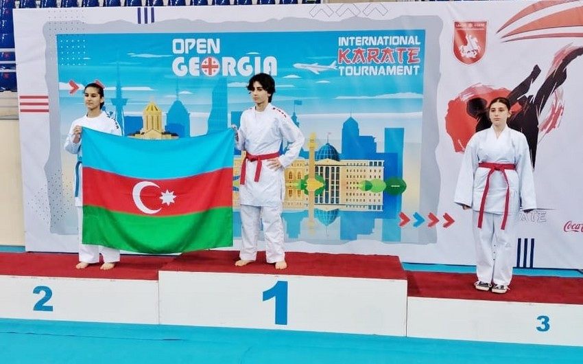 Naxçıvan karateçiləri Gürcüstanda 3 medal qazanıblar<font color=red> - FOTOLAR</font>