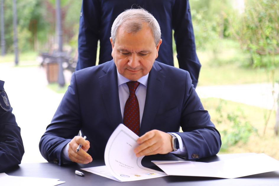Xankəndidə ECOLEAD layihəsinə dair anlaşma memorandumu imzalanıb<font color=red> - FOTOLAR</font>