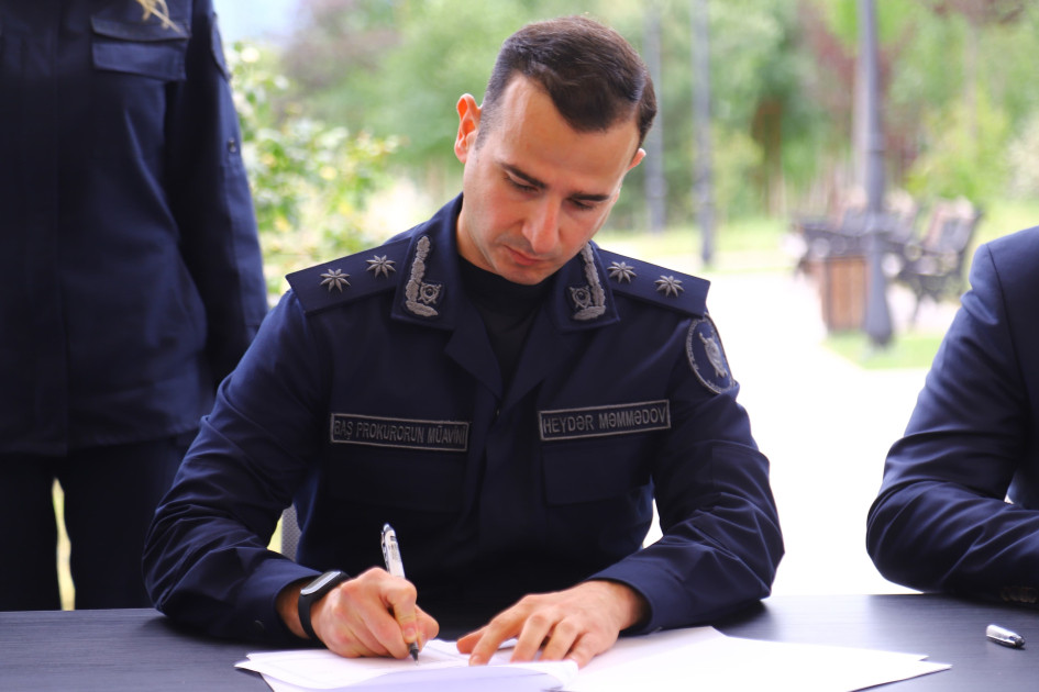 Xankəndidə ECOLEAD layihəsinə dair anlaşma memorandumu imzalanıb<font color=red> - FOTOLAR</font>