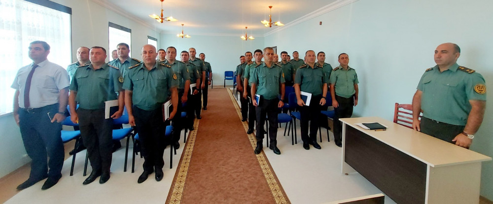 Naxçıvan Penitensiar Xidmətində əməliyyat müşavirəsi keçirilib<font color=red> - FOTOLAR</font>
