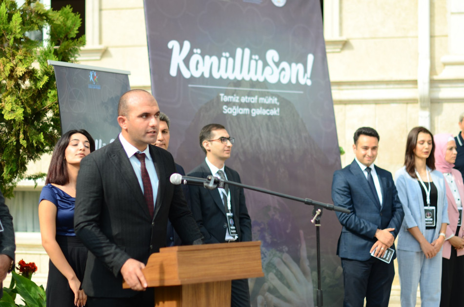 Naxçıvanda “KönüllüSən!" layihəsinin icrasına başlanılıb<font color=red> - FOTOLAR</font>