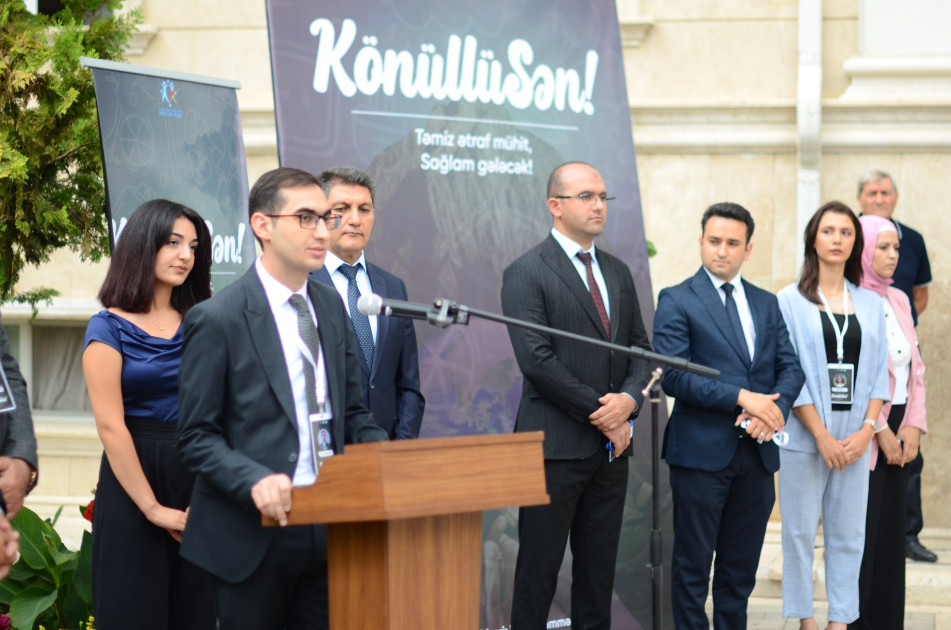 Naxçıvanda “KönüllüSən!" layihəsinin icrasına başlanılıb<font color=red> - FOTOLAR</font>