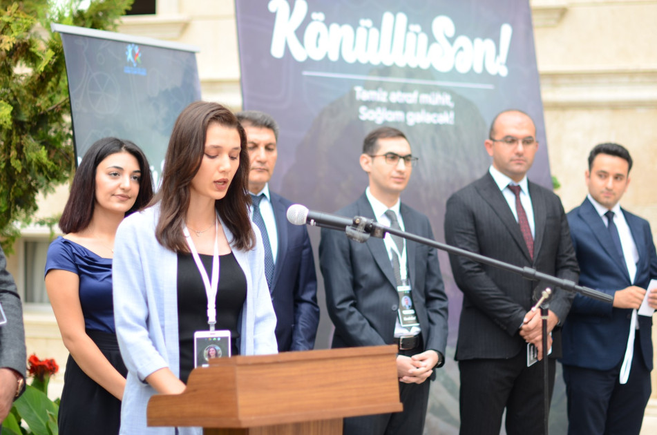 Naxçıvanda “KönüllüSən!" layihəsinin icrasına başlanılıb<font color=red> - FOTOLAR</font>