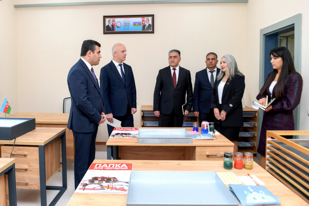 Şahbuz və Babək rayonlarında məktəbdənkənar təhsil müəssisələri üçün inşa olunan yeni binalar kollektivlərin  istifadəsinə verilib<font color=red> - FOTOLAR</font>