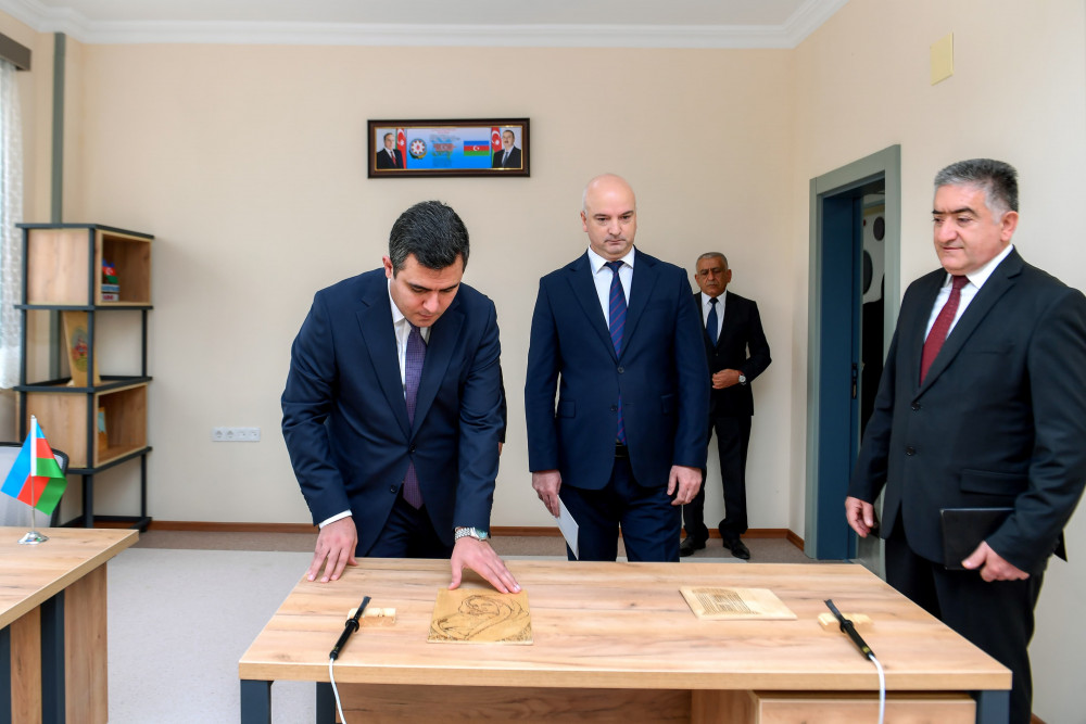 Şahbuz və Babək rayonlarında məktəbdənkənar təhsil müəssisələri üçün inşa olunan yeni binalar kollektivlərin  istifadəsinə verilib<font color=red> - FOTOLAR</font>