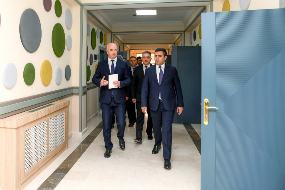 Şahbuz və Babək rayonlarında məktəbdənkənar təhsil müəssisələri üçün inşa olunan yeni binalar kollektivlərin  istifadəsinə verilib<font color=red> - FOTOLAR</font>