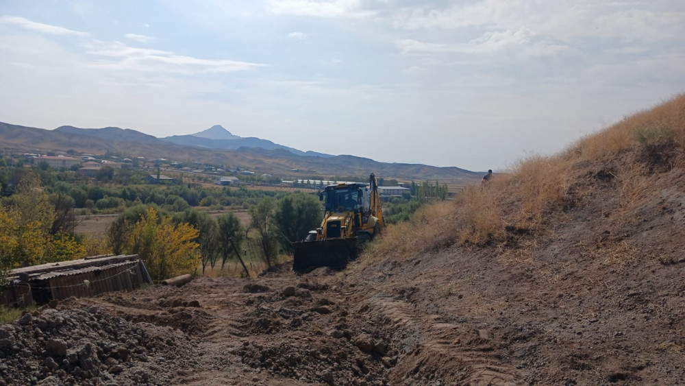 Bənəniyar və Əbrəqunus kəndlərinin içməli su ehtiyacı tam təmin olunacaq <font color=red> - FOTOLAR</font>