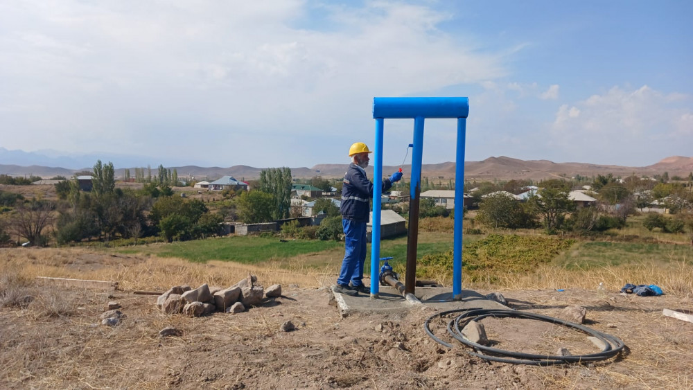 Bənəniyar və Əbrəqunus kəndlərinin içməli su ehtiyacı tam təmin olunacaq <font color=red> - FOTOLAR</font>