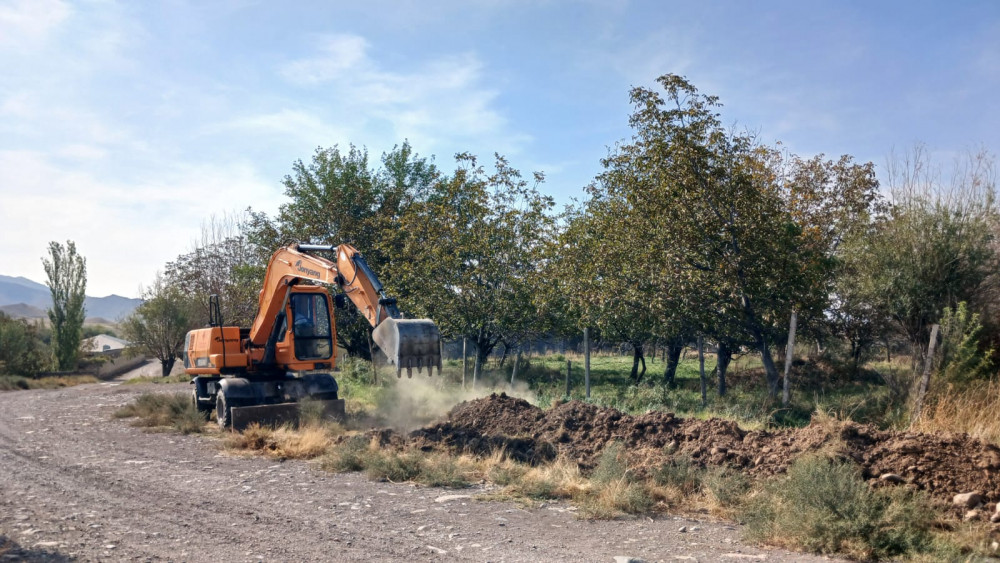 Bənəniyar və Əbrəqunus kəndlərinin içməli su ehtiyacı tam təmin olunacaq <font color=red> - FOTOLAR</font>