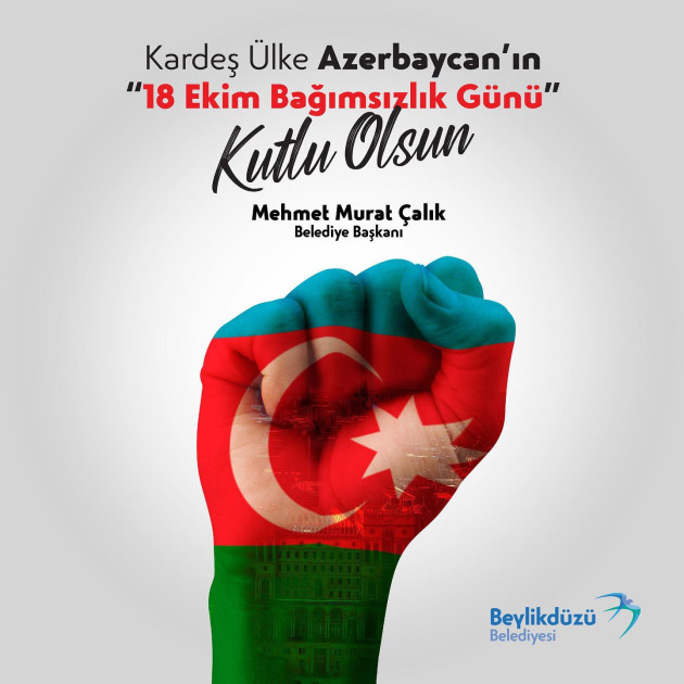 Türkiyənin partiyaları, bələdiyyələri və idman klubları Azərbaycanı təbrik edib<font color=red> - FOTOLAR</font>