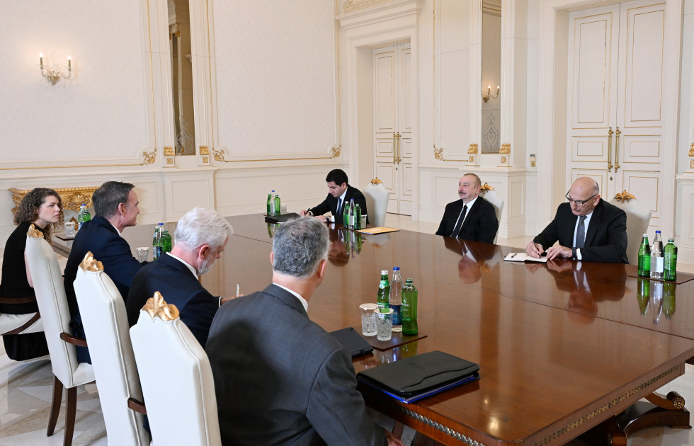 Prezident İlham Əliyev ABŞ Prezidentinin xüsusi köməkçisini qəbul edib <font color='red'> - YENİLƏNİB</font><font color=red> - FOTOLAR</font>