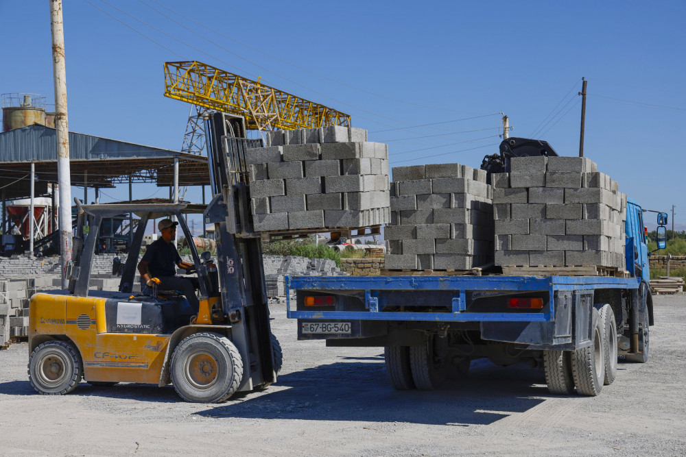 Naxçıvanda infrastruktur üçün keyfiyyətli təməl <font color=red> - FOTOLAR</font>