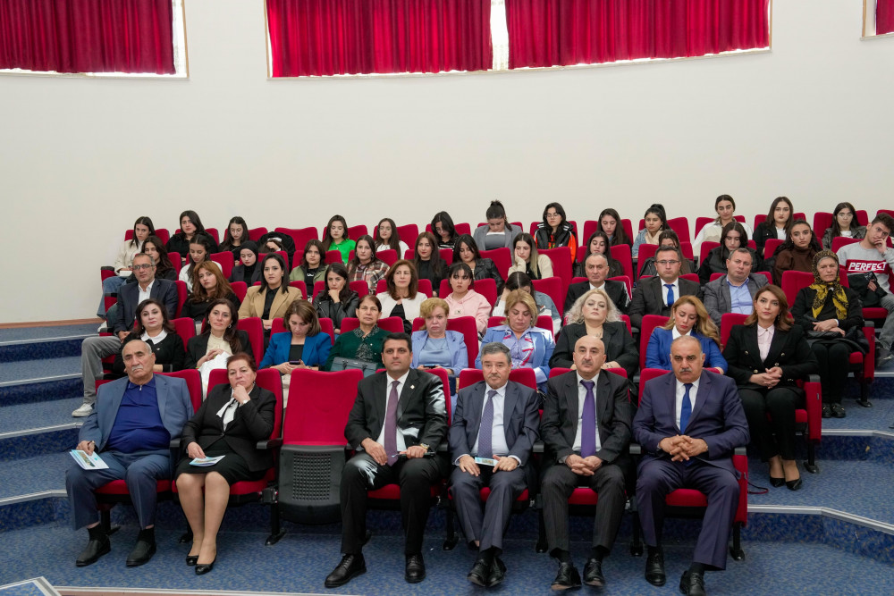 Naxçıvan Dövlət Universitetinin ilk rektoru Əli Əliyevin 120 illiyi qeyd olunub<font color=red> - FOTOLAR</font>