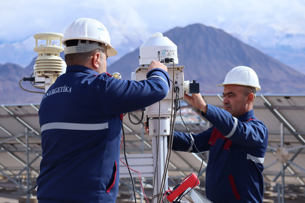 Culfa Külək-Günəş Hibrid Elektrik Stansiyasına və Culfa KES-ə texniki baxış keçirilib <font color=red> - FOTOLAR</font>