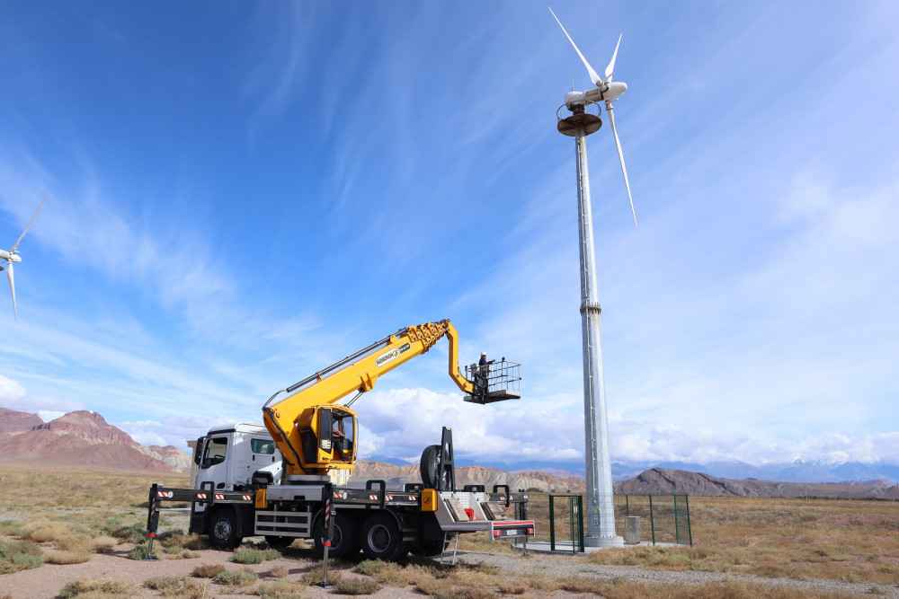 Culfa Külək-Günəş Hibrid Elektrik Stansiyasına və Culfa KES-ə texniki baxış keçirilib <font color=red> - FOTOLAR</font>
