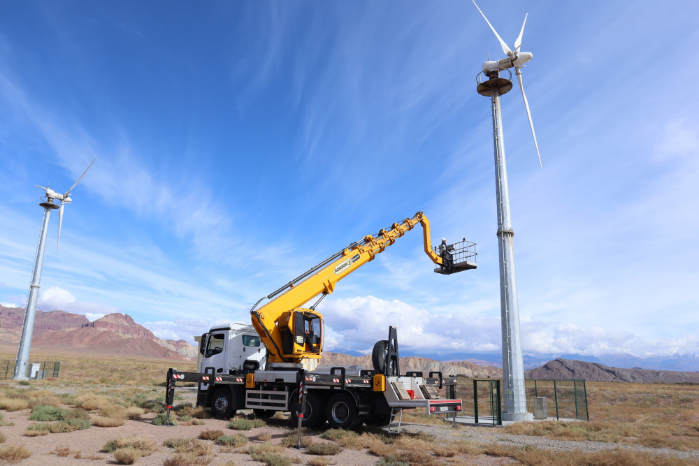Culfa Külək-Günəş Hibrid Elektrik Stansiyasına və Culfa KES-ə texniki baxış keçirilib <font color=red> - FOTOLAR</font>