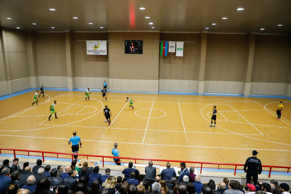 Naxçıvanda keçirilən futzal turnirinin qalibi bəlli olub<font color=red> - FOTOLAR</font>