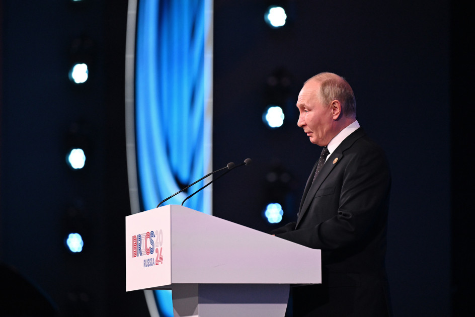 Kazanda XVI BRICS Sammitinin keçirilməsi münasibətilə rəsmi ziyafət verilib<font color=red> - FOTOLAR</font>