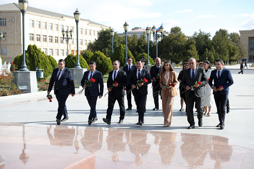 Naxçıvan şəhərində yerləşən Heydər Əliyev Muzeyində “Heydər Əliyev və Azərbaycanın yeni enerji strategiyası” bölməsinin açılışı olub <font color=red> - FOTOLAR</font>