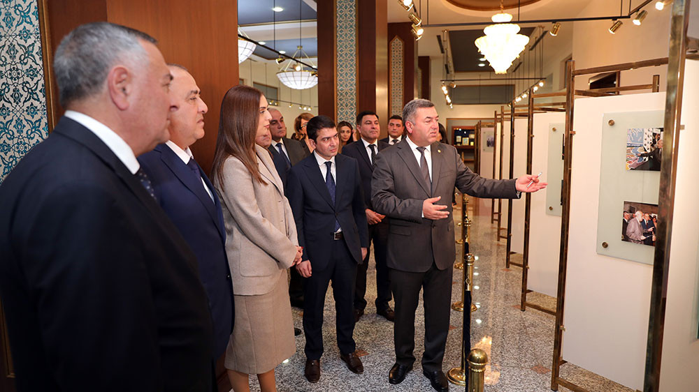 Naxçıvan şəhərində yerləşən Heydər Əliyev Muzeyində “Heydər Əliyev və Azərbaycanın yeni enerji strategiyası” bölməsinin açılışı olub <font color=red> - FOTOLAR</font>