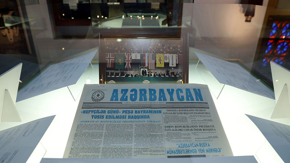 Naxçıvan şəhərində yerləşən Heydər Əliyev Muzeyində “Heydər Əliyev və Azərbaycanın yeni enerji strategiyası” bölməsinin açılışı olub <font color=red> - FOTOLAR</font>