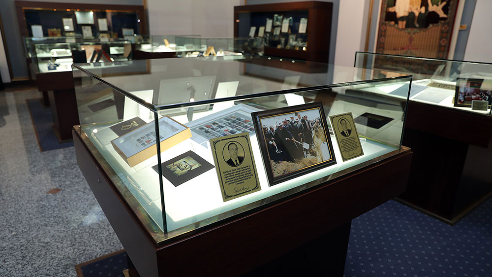 Naxçıvan şəhərində yerləşən Heydər Əliyev Muzeyində “Heydər Əliyev və Azərbaycanın yeni enerji strategiyası” bölməsinin açılışı olub <font color=red> - FOTOLAR</font>