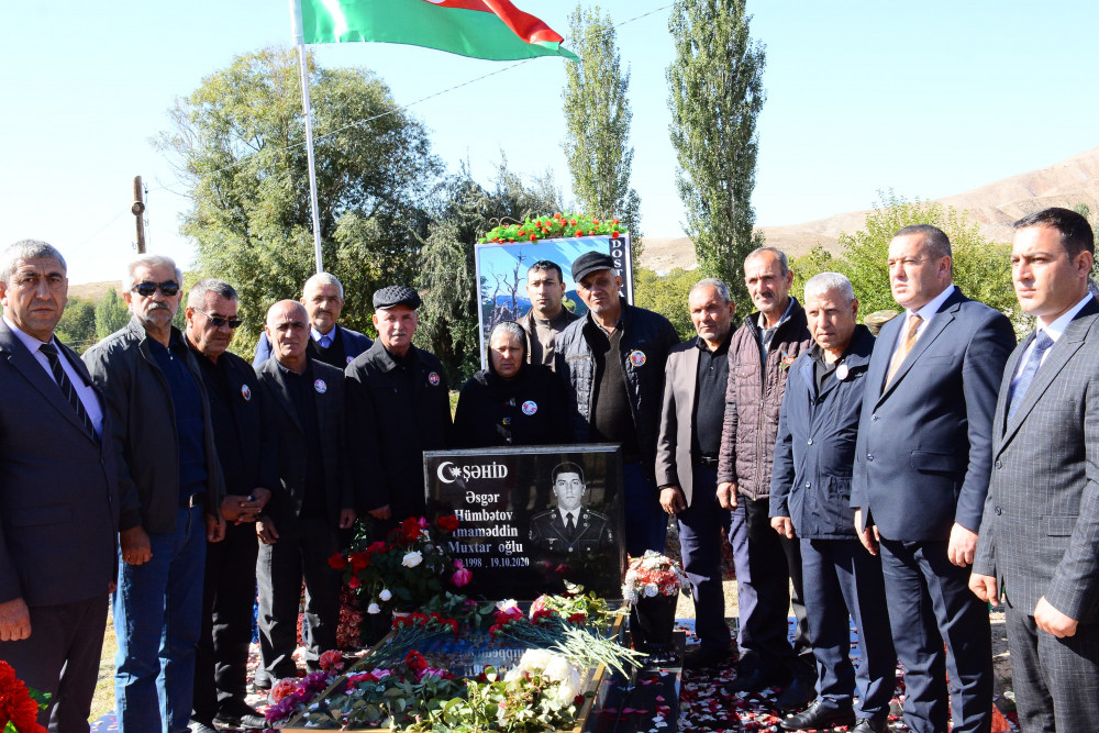 Vətən müharibəsi şəhidi İmaməddin Hümbətovun xatirəsi anılıb<font color=red> - FOTOLAR</font>