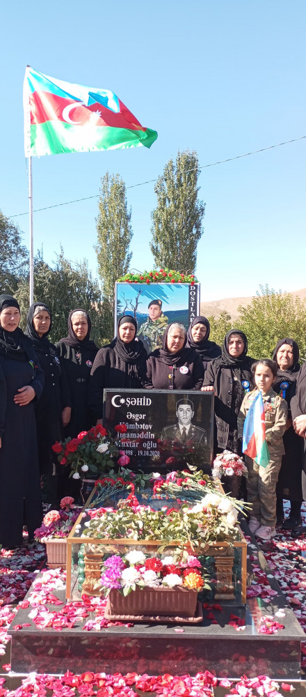 Vətən müharibəsi şəhidi İmaməddin Hümbətovun xatirəsi anılıb<font color=red> - FOTOLAR</font>