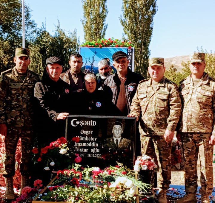 Vətən müharibəsi şəhidi İmaməddin Hümbətovun xatirəsi anılıb<font color=red> - FOTOLAR</font>