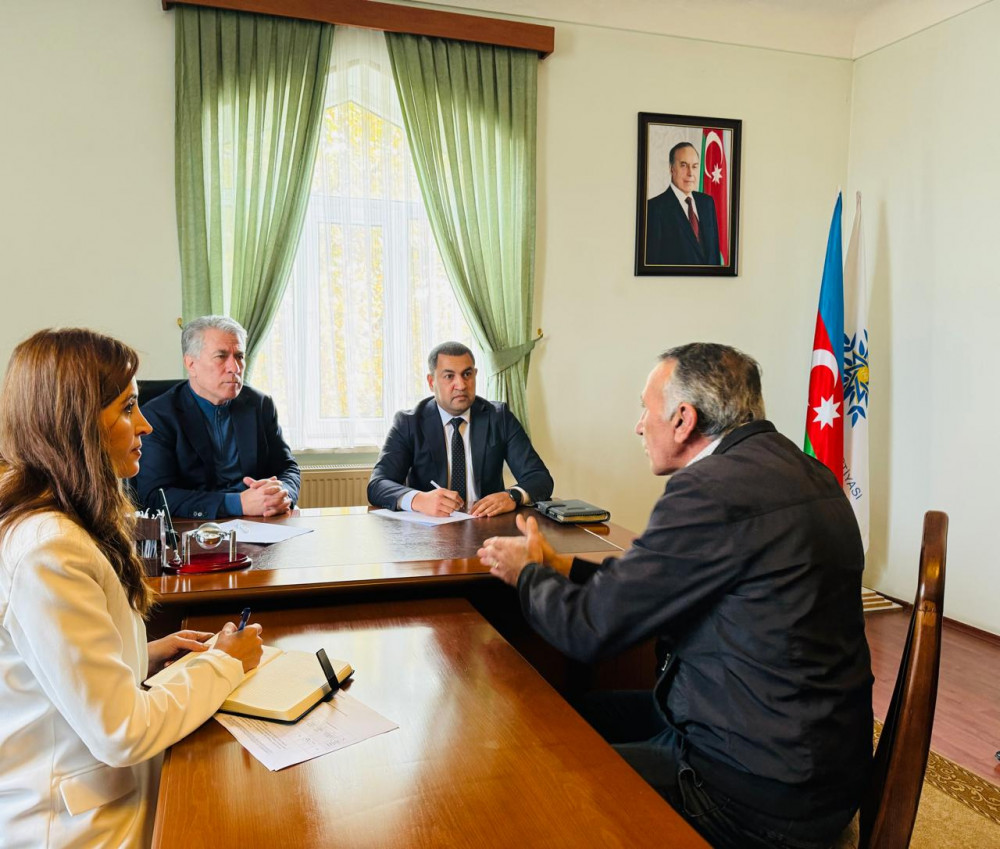 Naxçıvan Muxtar Respublikası Şərur rayonunda Milli Məclisin deputatı  Ziyafət Əsgərov vətəndaş qəbulu keçirib<font color=red> - FOTOLAR</font>