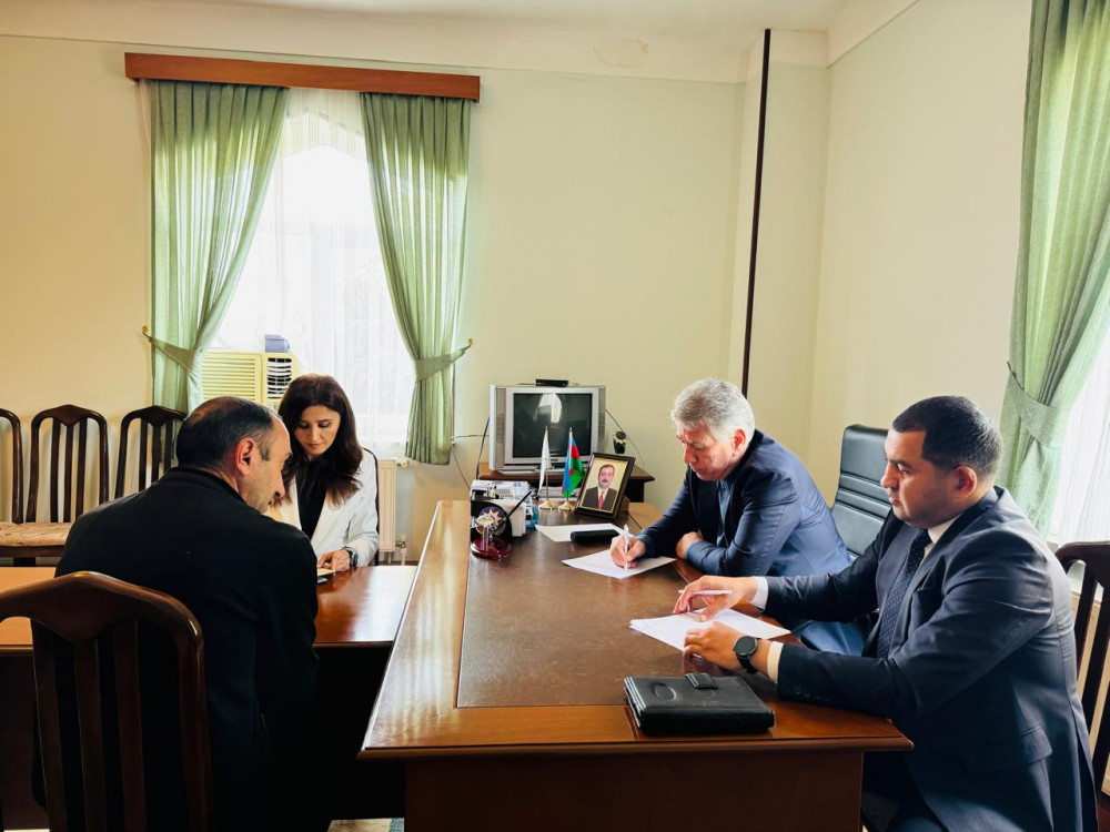 Naxçıvan Muxtar Respublikası Şərur rayonunda Milli Məclisin deputatı  Ziyafət Əsgərov vətəndaş qəbulu keçirib<font color=red> - FOTOLAR</font>