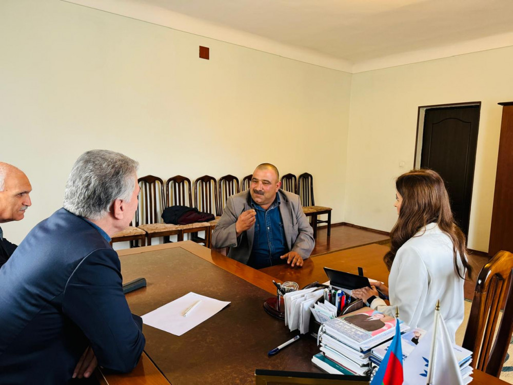Naxçıvan Muxtar Respublikası Şərur rayonunda Milli Məclisin deputatı  Ziyafət Əsgərov vətəndaş qəbulu keçirib<font color=red> - FOTOLAR</font>