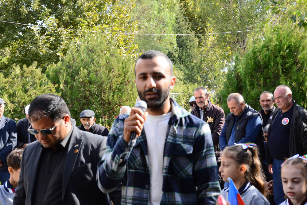 Vətən müharibəsi şəhidi Rasim Ramazanovun xatirəsi anılıb <font color=red> - FOTOLAR</font>