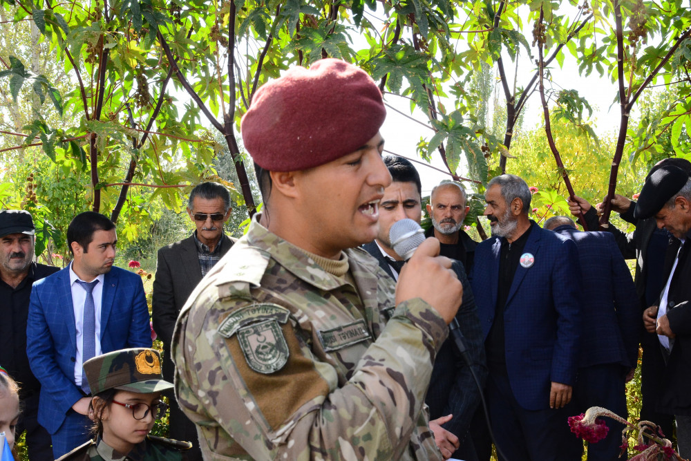 Vətən müharibəsi şəhidi Rasim Ramazanovun xatirəsi anılıb <font color=red> - FOTOLAR</font>