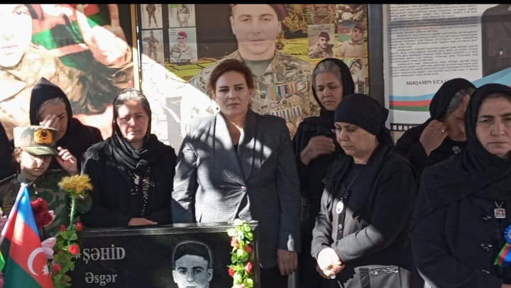 Vətən müharibəsi şəhidi Rasim Ramazanovun xatirəsi anılıb <font color=red> - FOTOLAR</font>