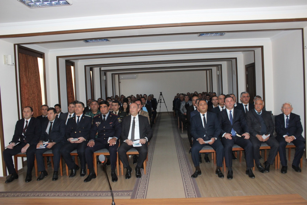 Ordubad rayonunda "Yaşıl innovasiyalar və Ətraf Mühitin Qorunması"    mövzusunda konfrans keçirilib<font color=red> - FOTOLAR</font>