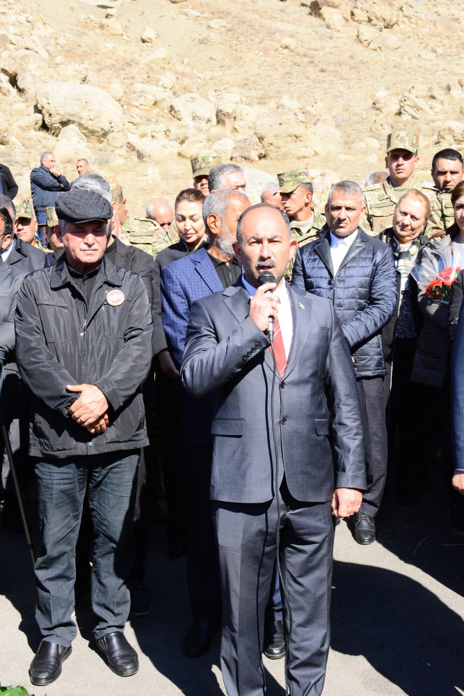 Şəhid leytenant Emin Sadiqovun xatirəsi anılıb<font color=red> - FOTOLAR</font>